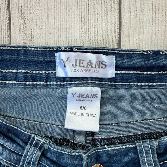 Y Jeans Los Angeles| Western flare bootcut stretchy jeans - Picture 4 of 4